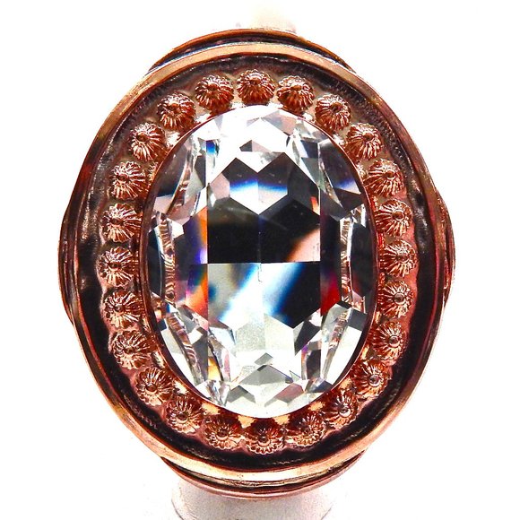 GASOLINE GLAMOUR FORTUNE TELLER COCKTAIL RING - Picture 2 of 3